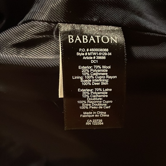 Aritzia Babaton Wool coat - Picture 7 of 8